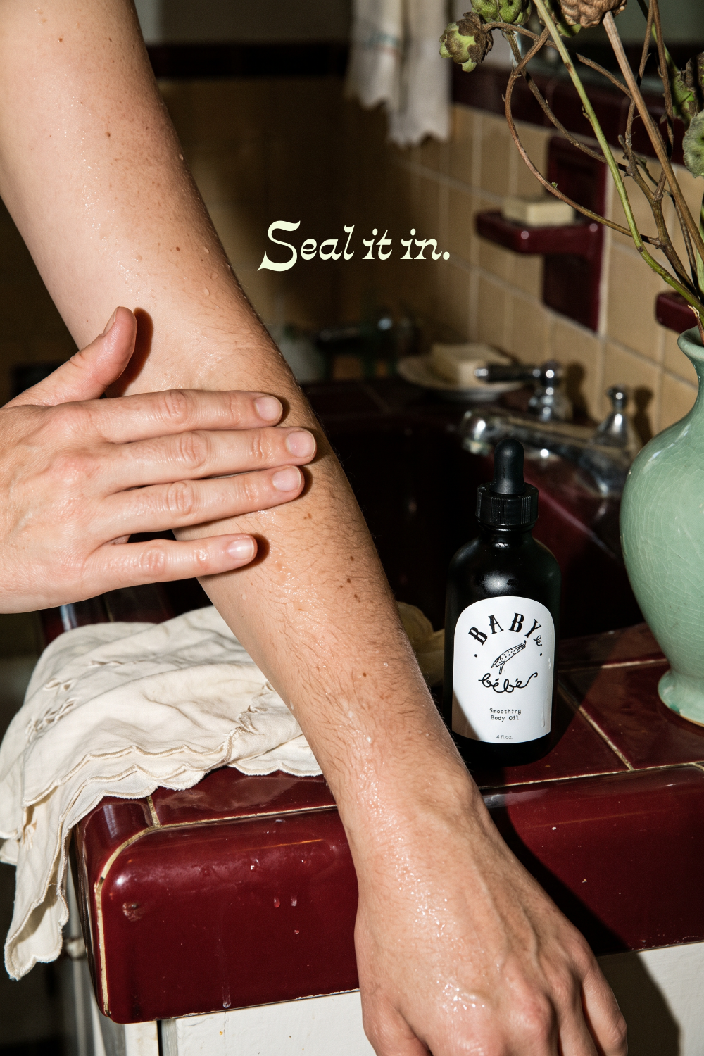 Castor Body Oil, Without the Stickiness