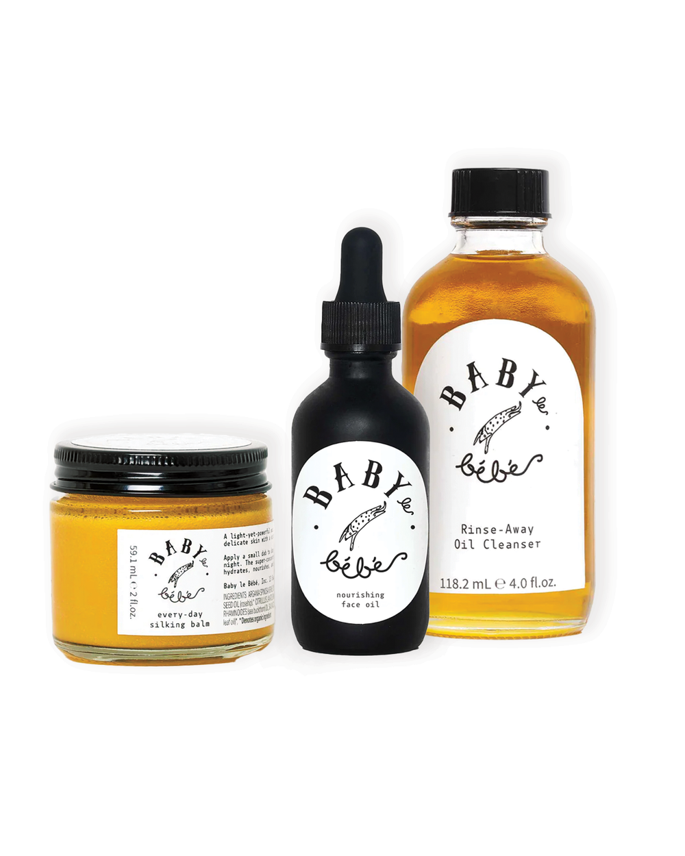 Image of three Baby le bebe products.