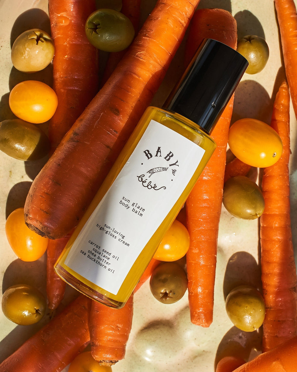 Bottle of face oil cleanser